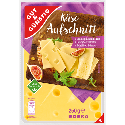 G&G Käseaufschnitt 40 % 250g