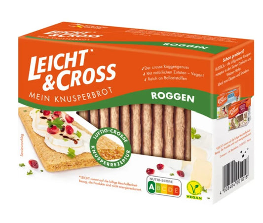 Leicht & Cross Roggen Knusperbrot 125 g