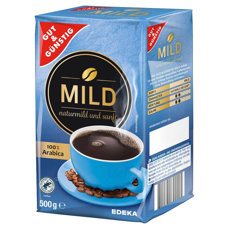 G&G Röstkaffee Mild 500g