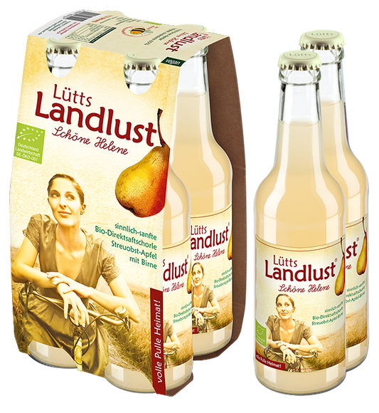 Lütts Landlust Birne Helene 4x0,33l Flasche inkl. Pfand