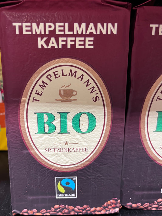 Tempelmann Bio Kaffee gemahlen