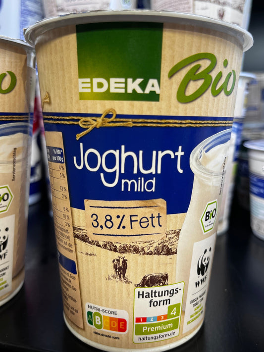 EDEKA Bio Joghurt 3,8 %