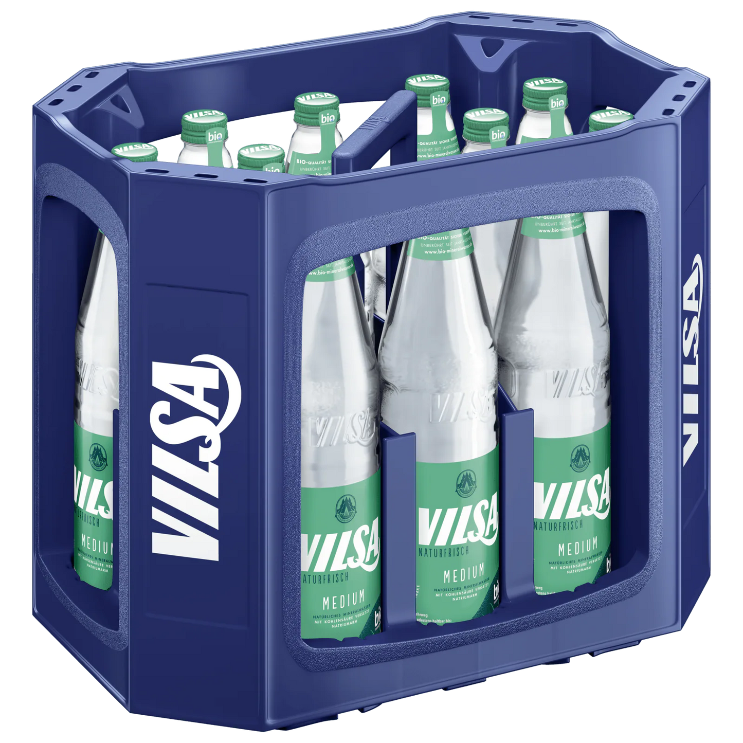 Vilsa Medium Glas Bio 12x0,7l Flasche inkl. Pfand