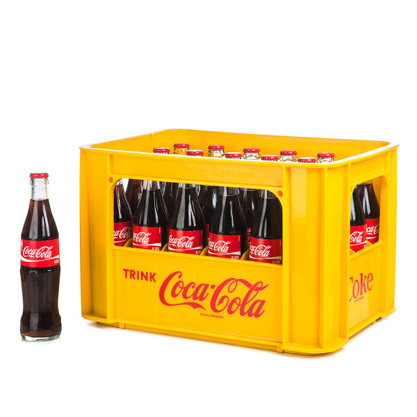 Coca Cola Glas 24x 0,33l Flasche inkl. Pfand